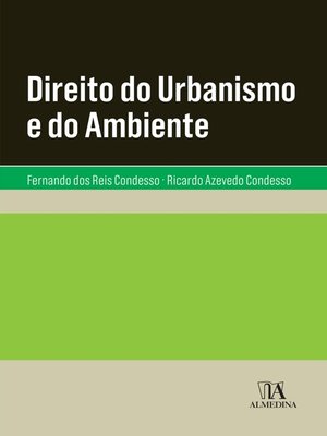 cover image of Direito do Urbanismo e do Ambiente